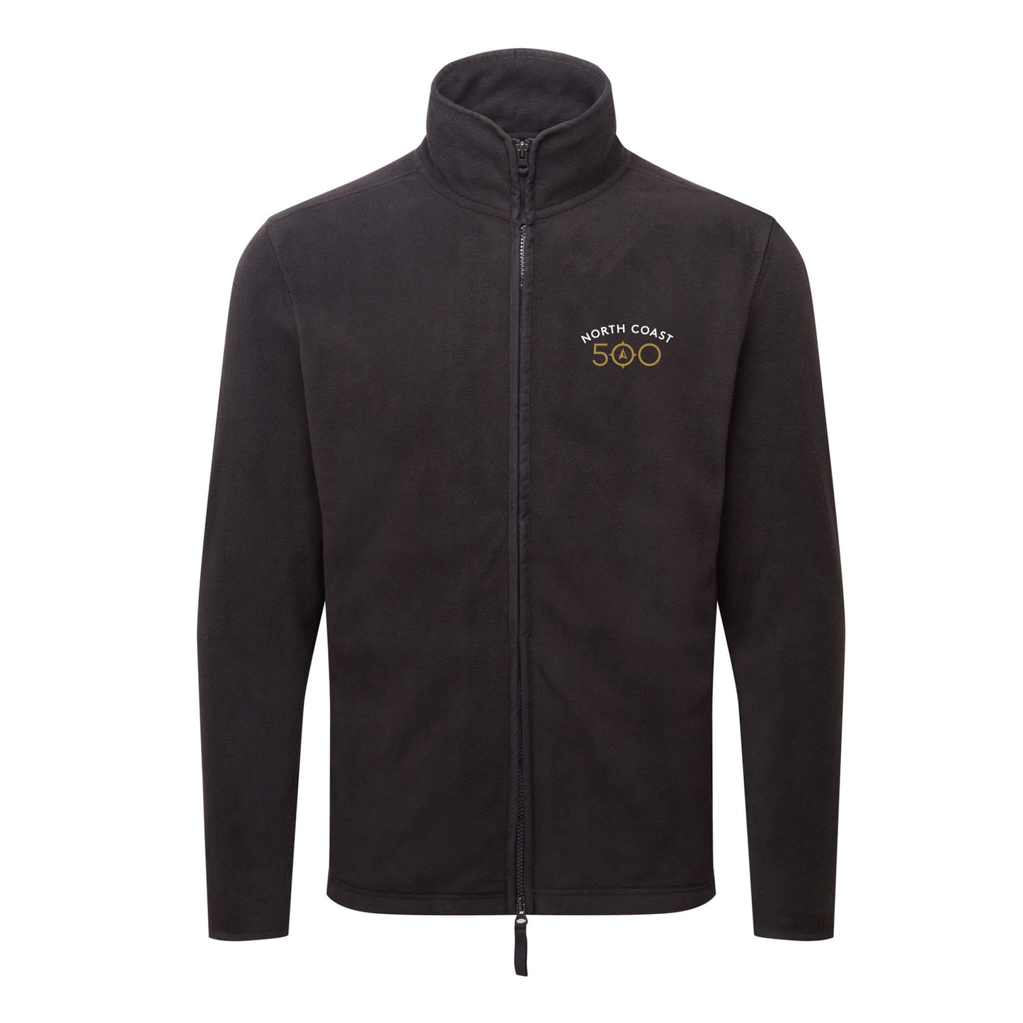 Artisan Fleece Jacket - Black - North Coast 500