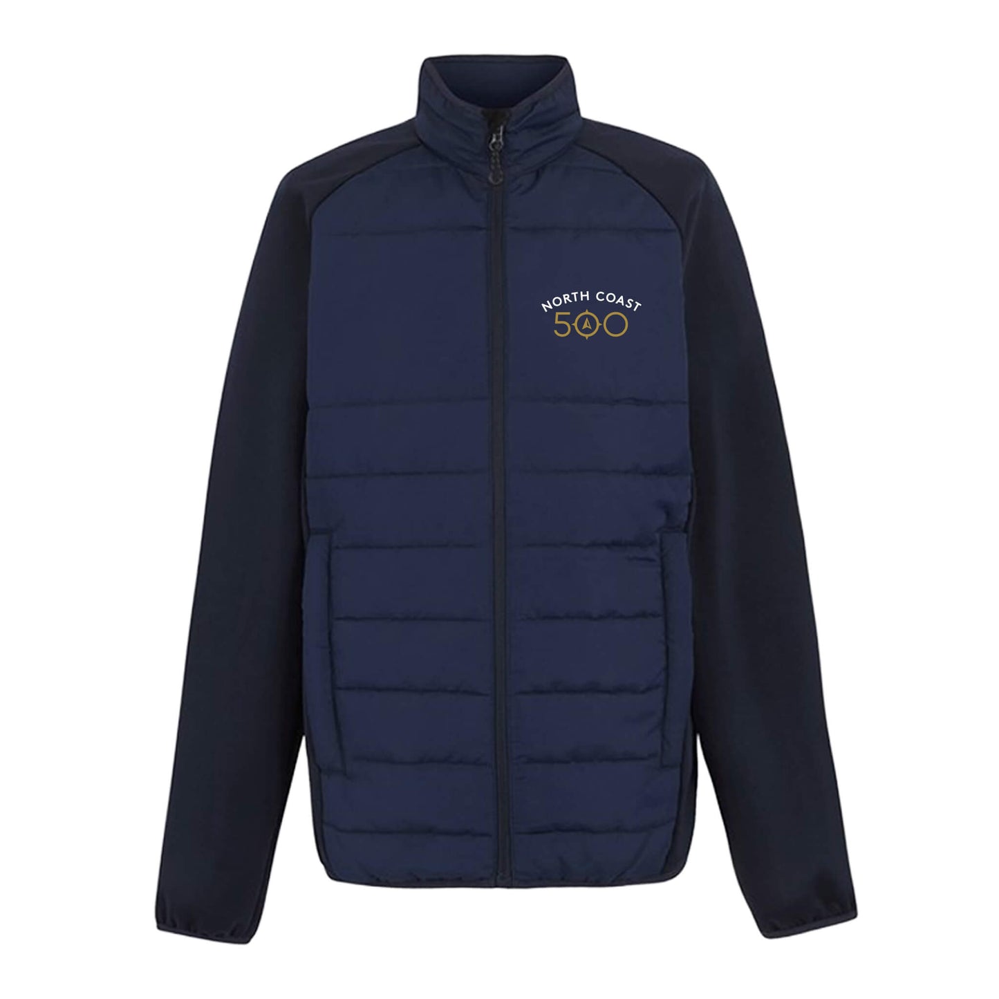 Padded Jacket - Navy - North Coast 500