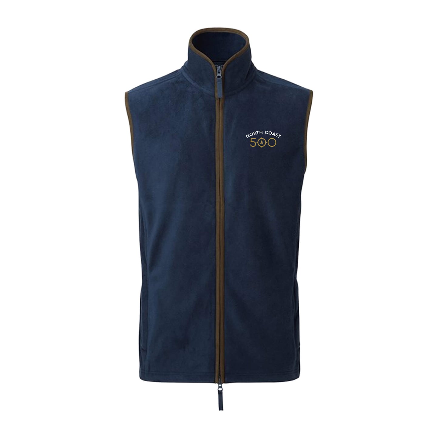 Artisan Fleece Gilet - Navy - North Coast 500