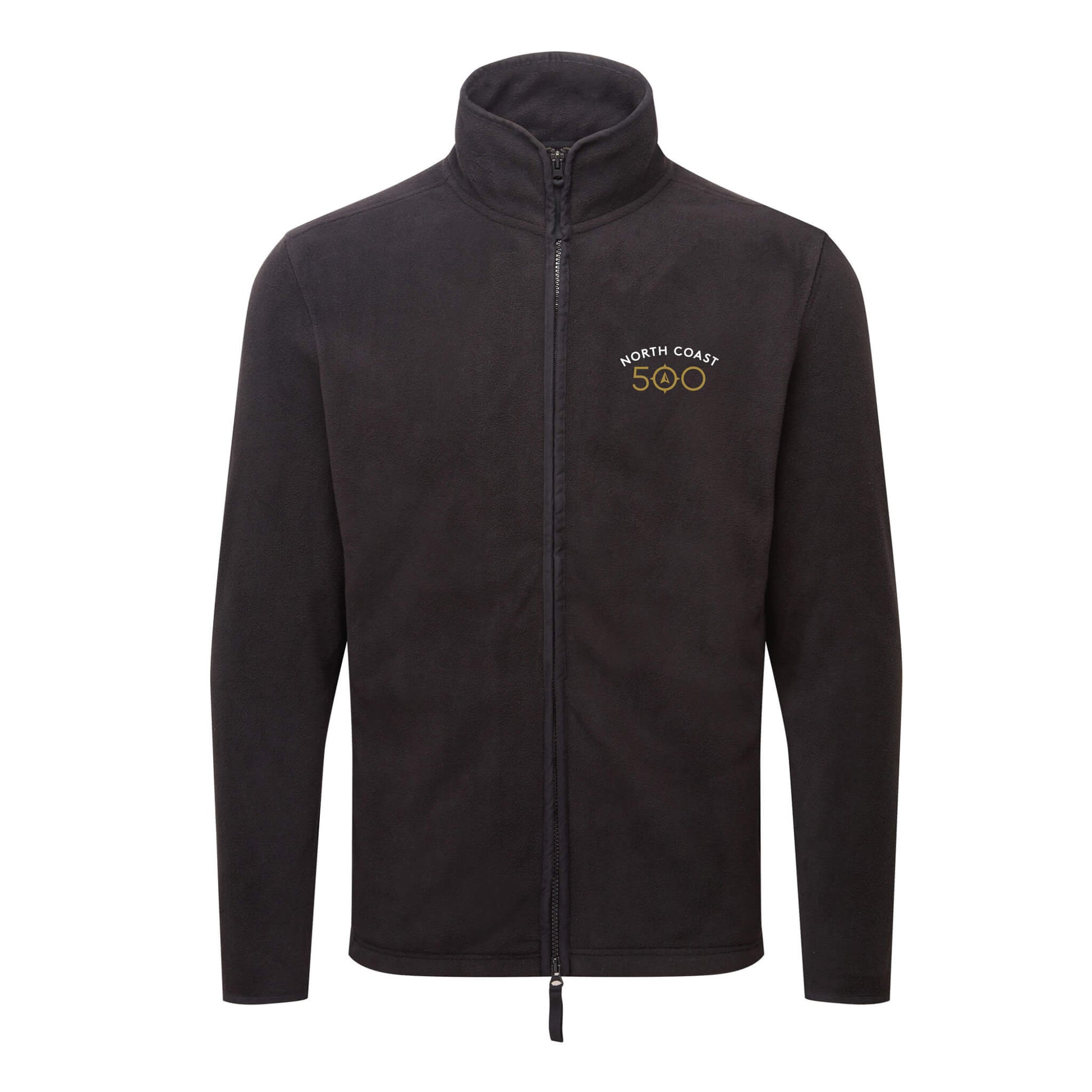 Artisan Fleece Jacket - Black - North Coast 500