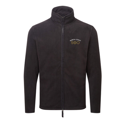 Artisan Fleece Jacket - Black - North Coast 500