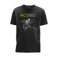 Biker T-Shirt | Black | Front | North Coast 500