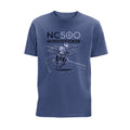 Biker T-Shirt | Navy Marl | North Coast 500