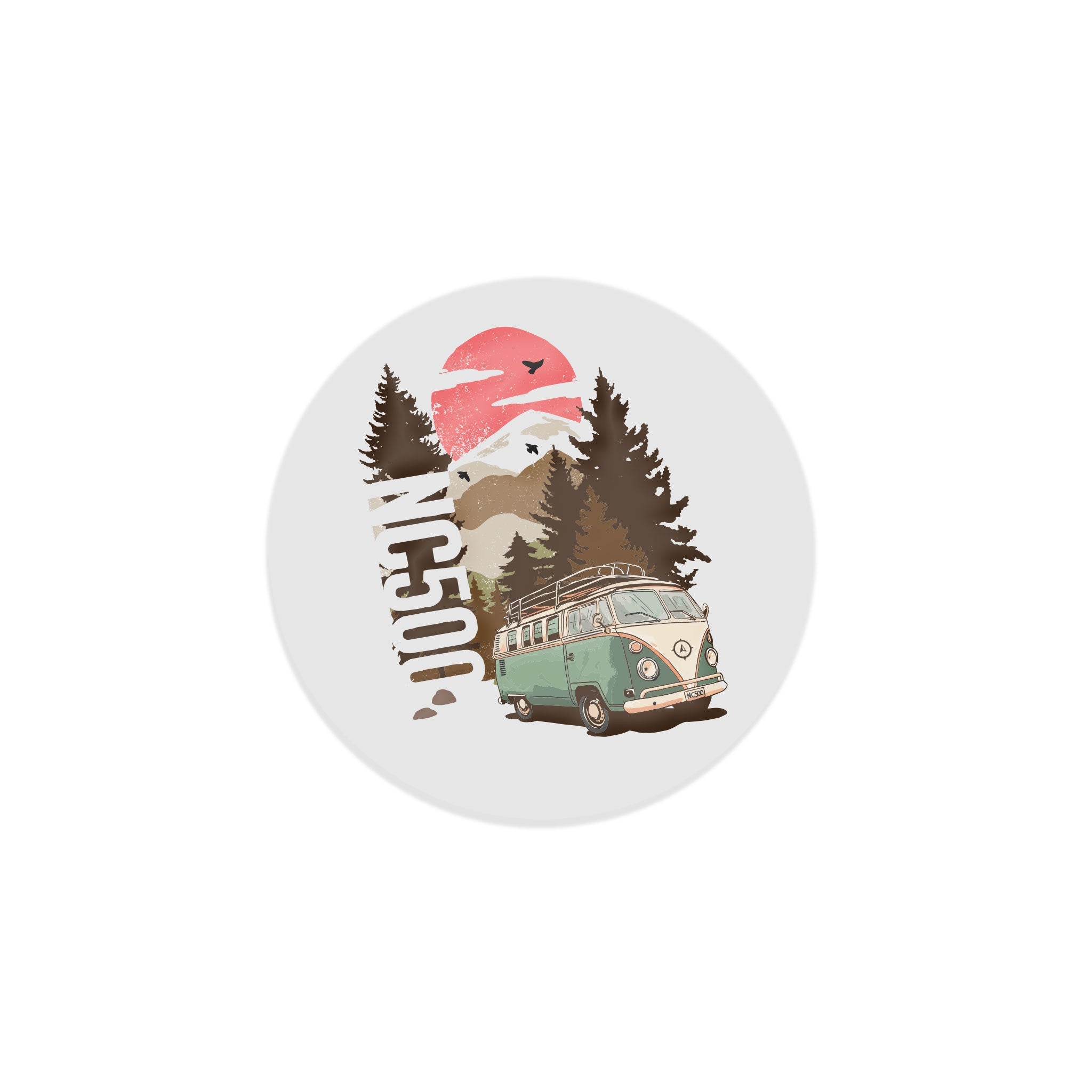 Campervan Sticker – North Coast 500
