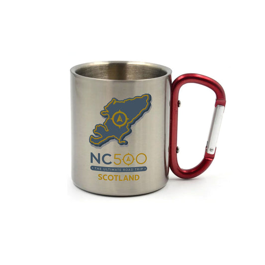 NC500 Destination Carabiner Mug | Stainless Steel | Notth Coast 500