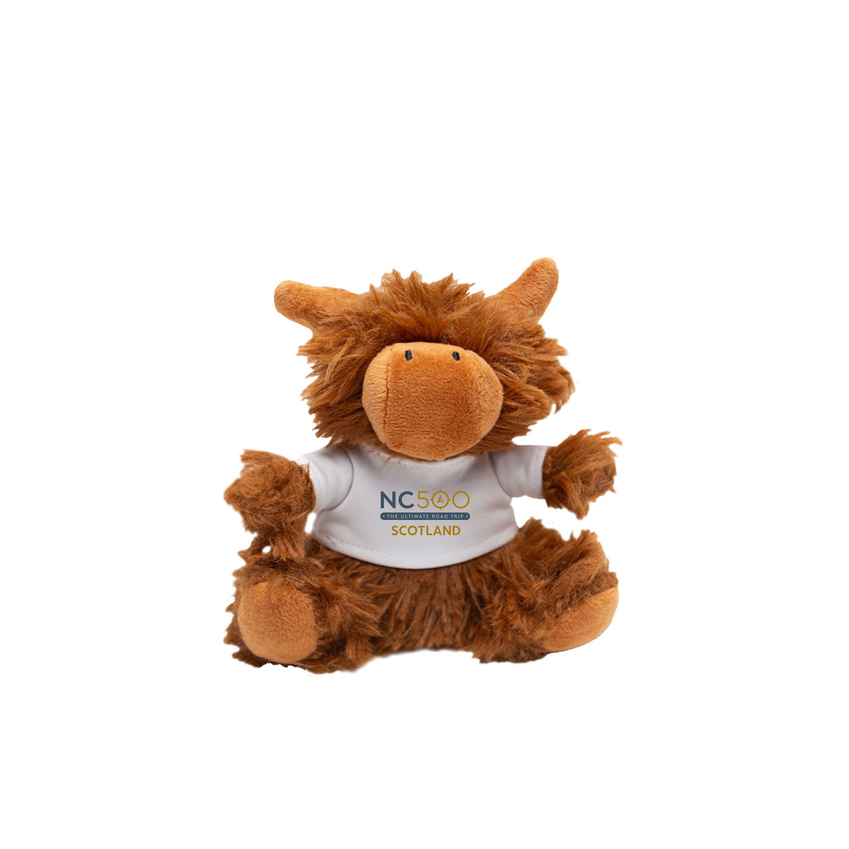 NC500 Destination Highland Coo Keyring | North Coast 500