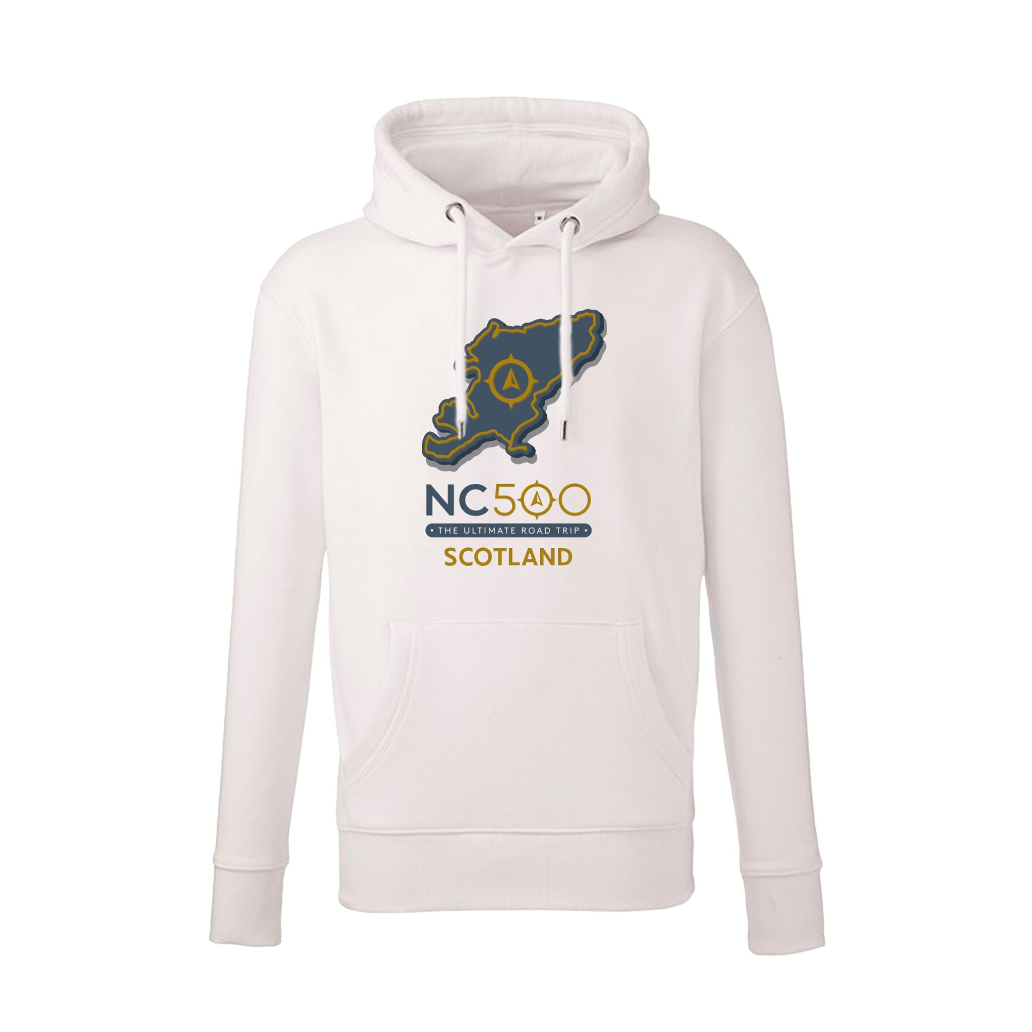 NC500 Destination Hoodie | White | North Coast 500