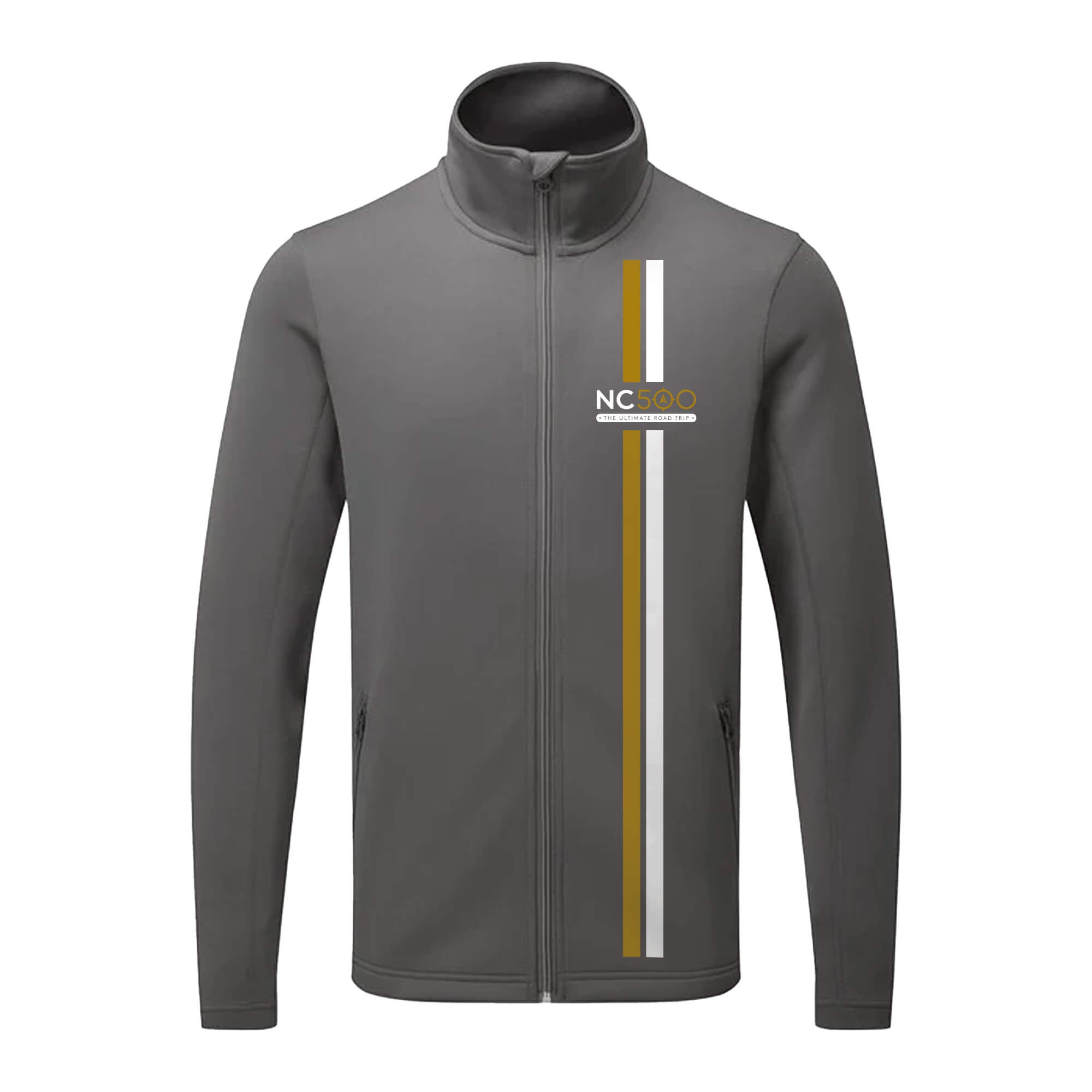 Explore Zip Sweatshirt | Dark Grey | Front | North Coast 500