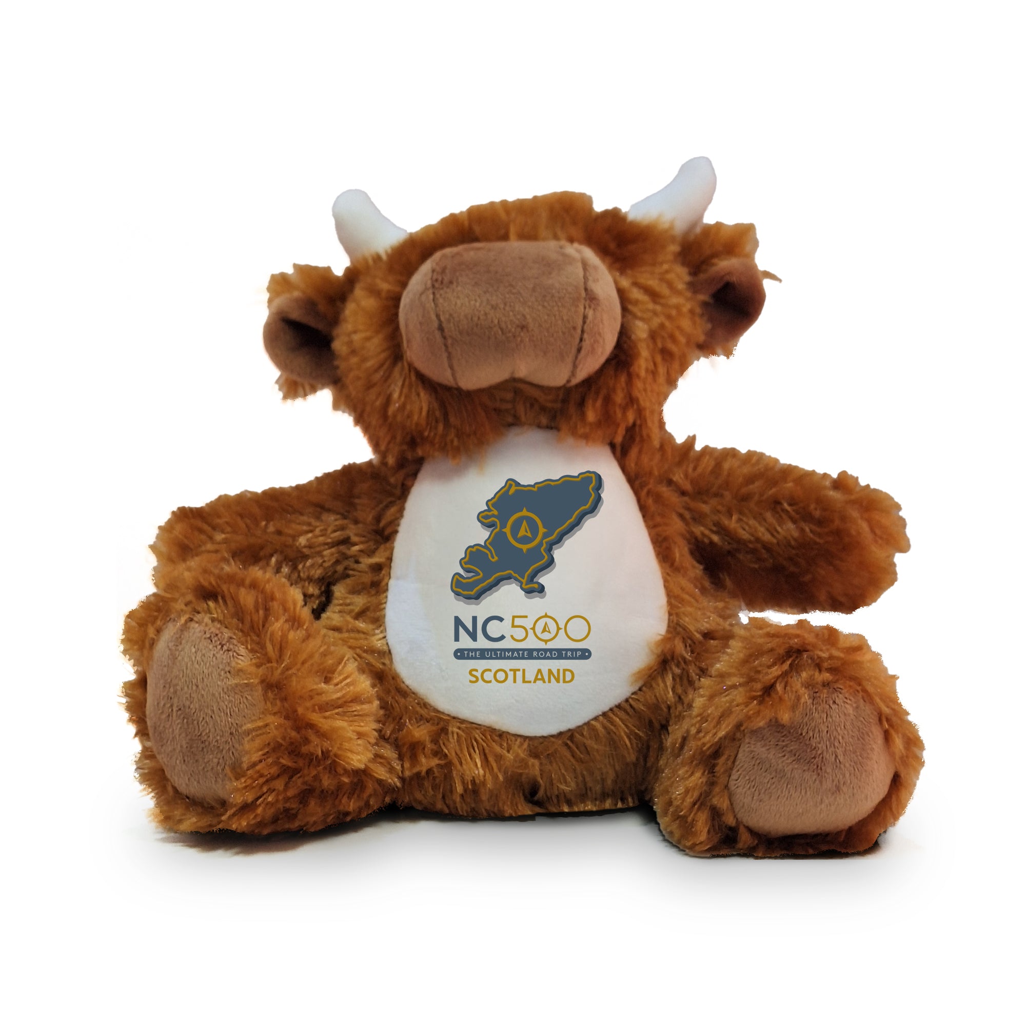 NC500 Destination Highland Coo Plush Toy | North Coast 500