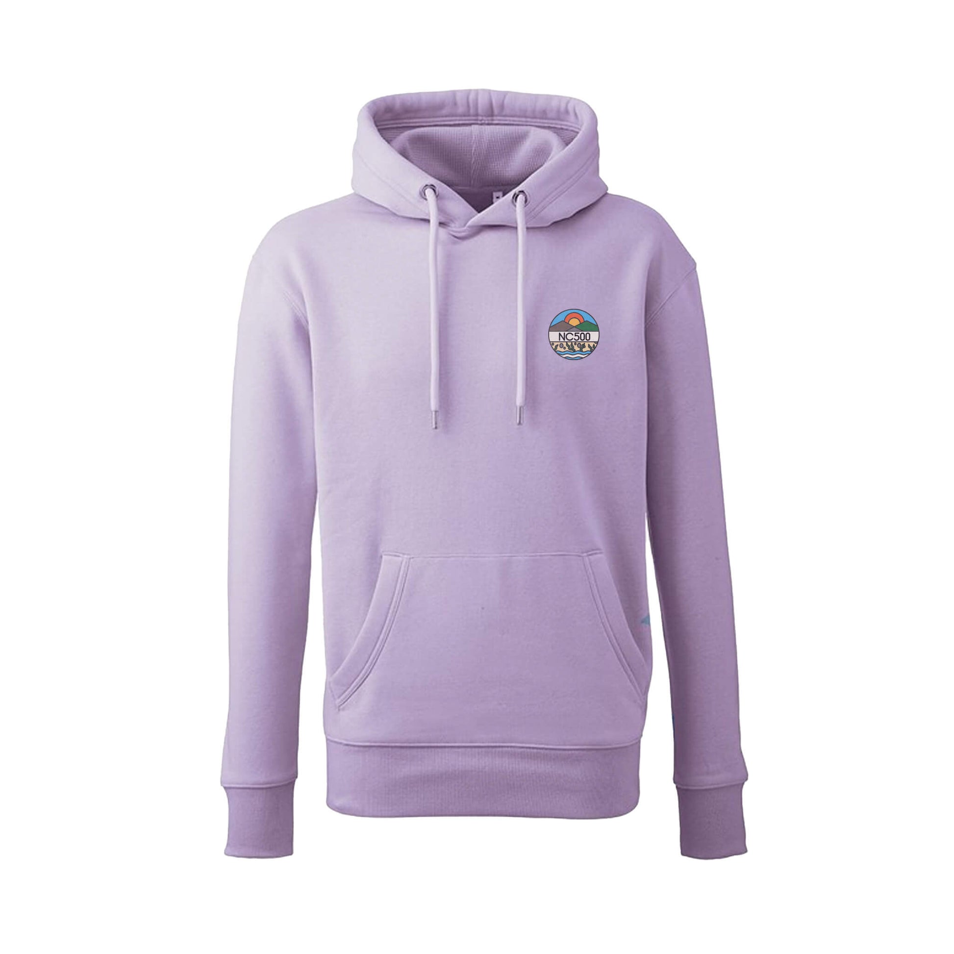 Land & Sea Hoodie | Lavender | Front | North Coast 500