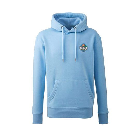 Land & Sea Hoodie | Light Blue | Front | North Coast 500