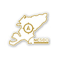 NC500 Map Sticker | Window or Bumper | North Coast 500