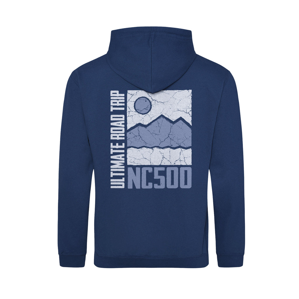 Road Trip Hoodie | Navy | Front View | North Coast 500