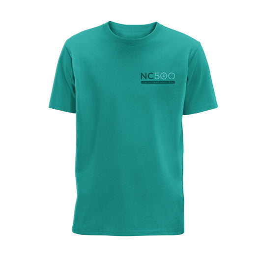 Road Trip T-Shirt | Teal | Front View | North Coast 500