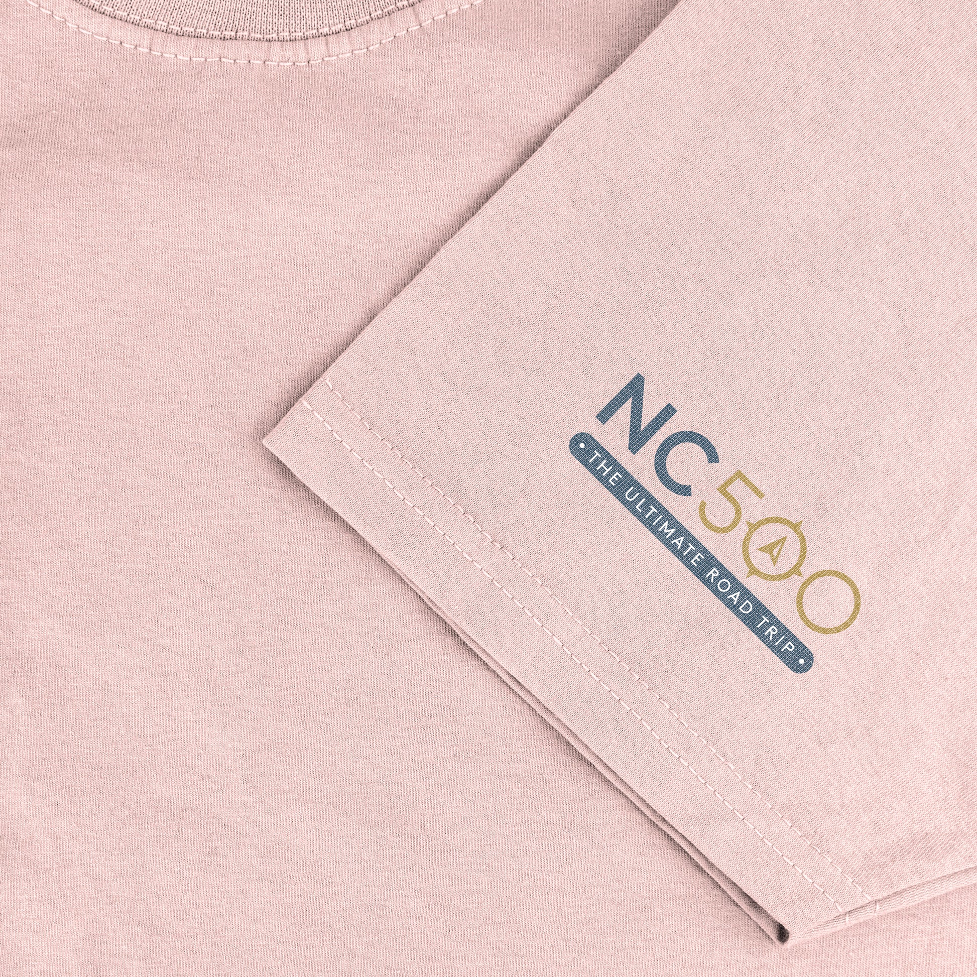 T Shirt Fitted Script North Coast 500 Sleeve