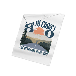 Into The Sunset Tea Towel - White - North Coast 500