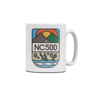 Land & Sea Ceramic Mug - White - North Coast 500