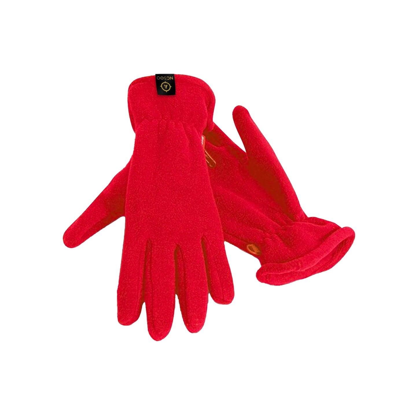 Polartherm Fleece Gloves | Red | North Coast 500