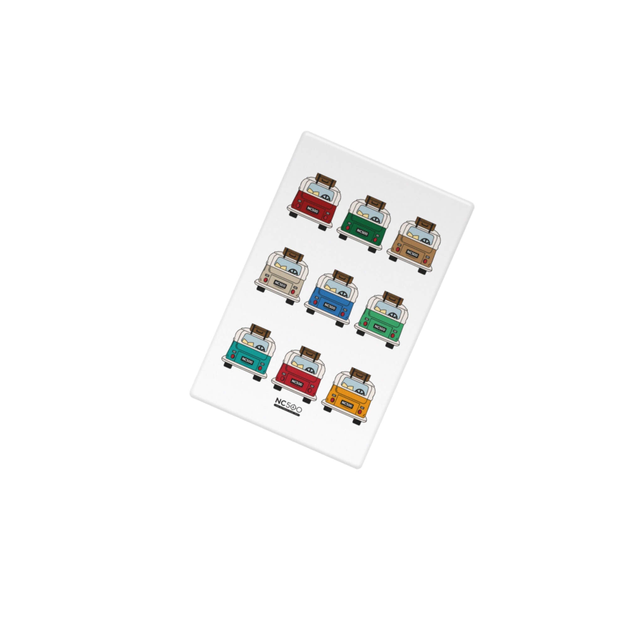 Van Life Fridge Magnet - White - North Coast 500