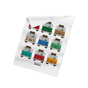 Van Life Tea Towel - White - North Coast 500