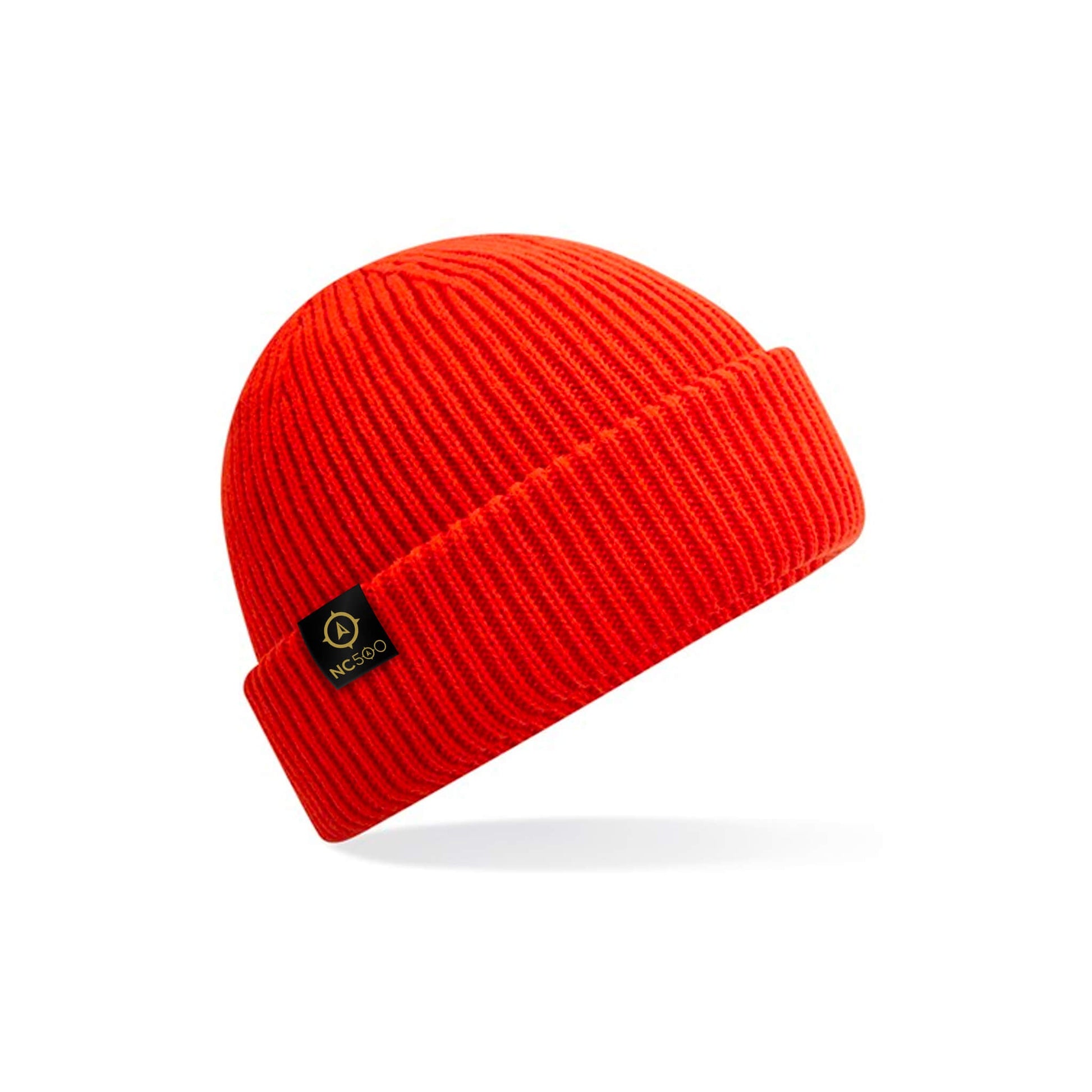 Wind Resistant Beanie | Fire Red | North Coast 500