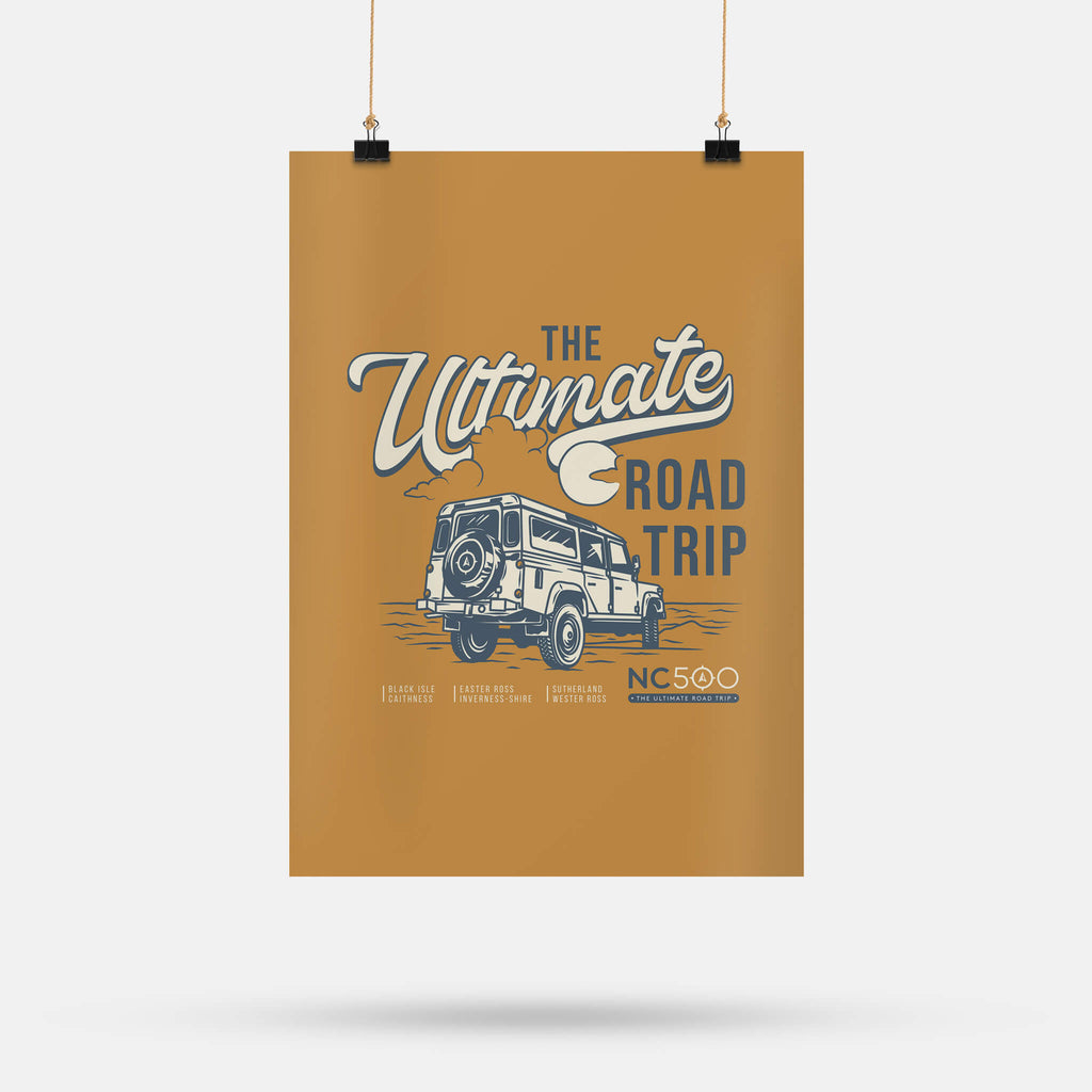 NC500 Ultimate Road Trip poster